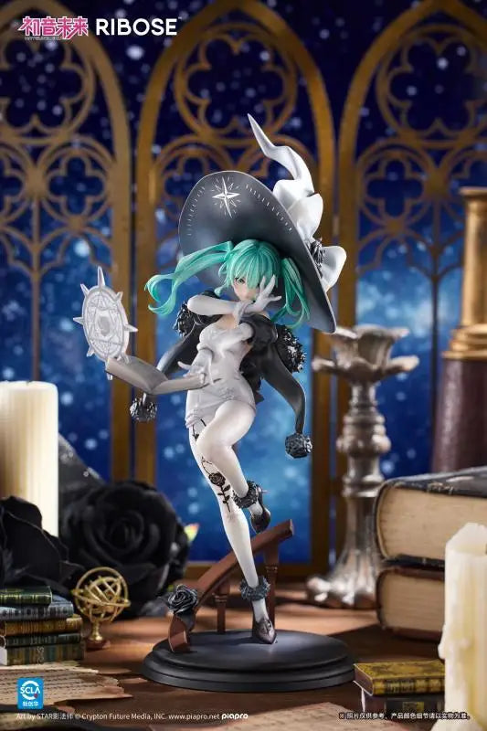 【In stock】 Original RIBOSE RISE UP Series Miku Fantasia Witch 25cm Anime Character Model Toy