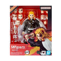 In Stock BANDAI S.H.Figuarts Demon Slayer Giyuu Tomioka Kyoujurou Rengoku Akaza Action Figure Model Original Toy Gift