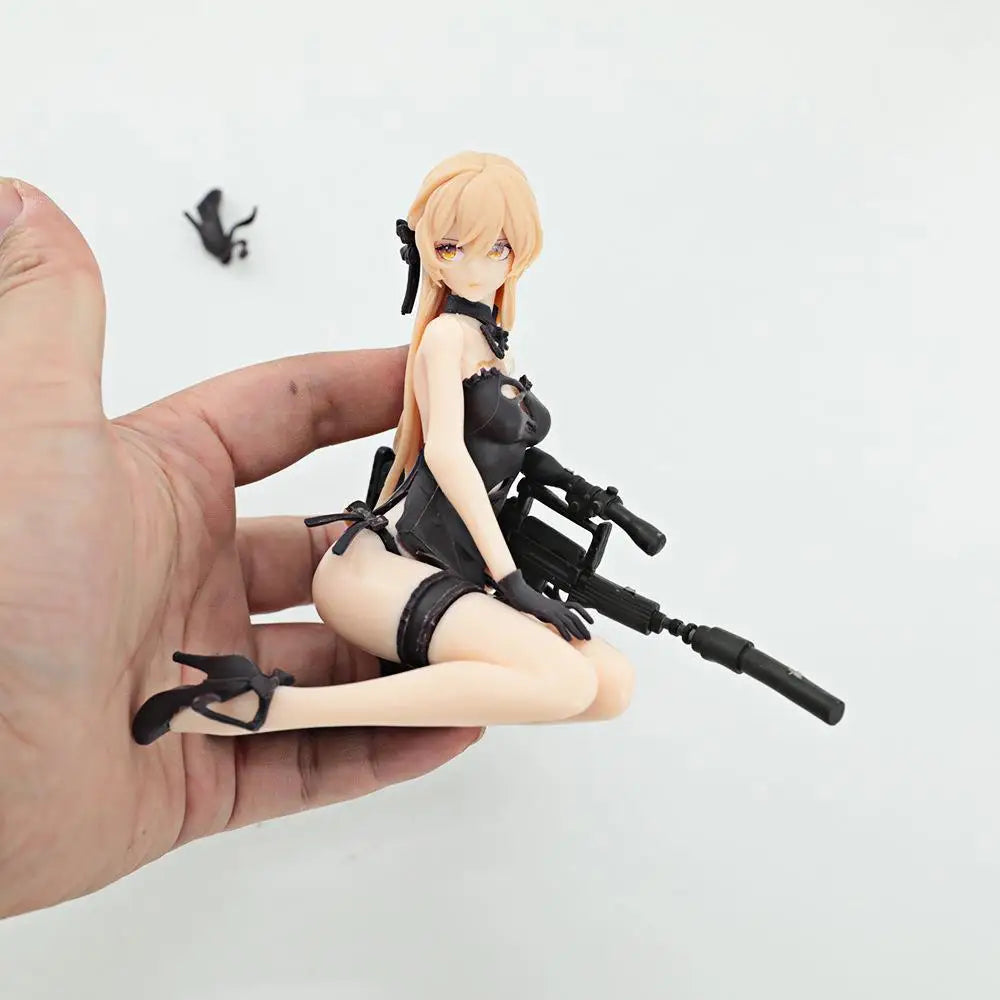 Girls Frontline Ots-14 Figure Sitting Posture Sexy Girl Anime Figurine Pvc Models Gk Statue Collectible Toy Decoration Kids Gift