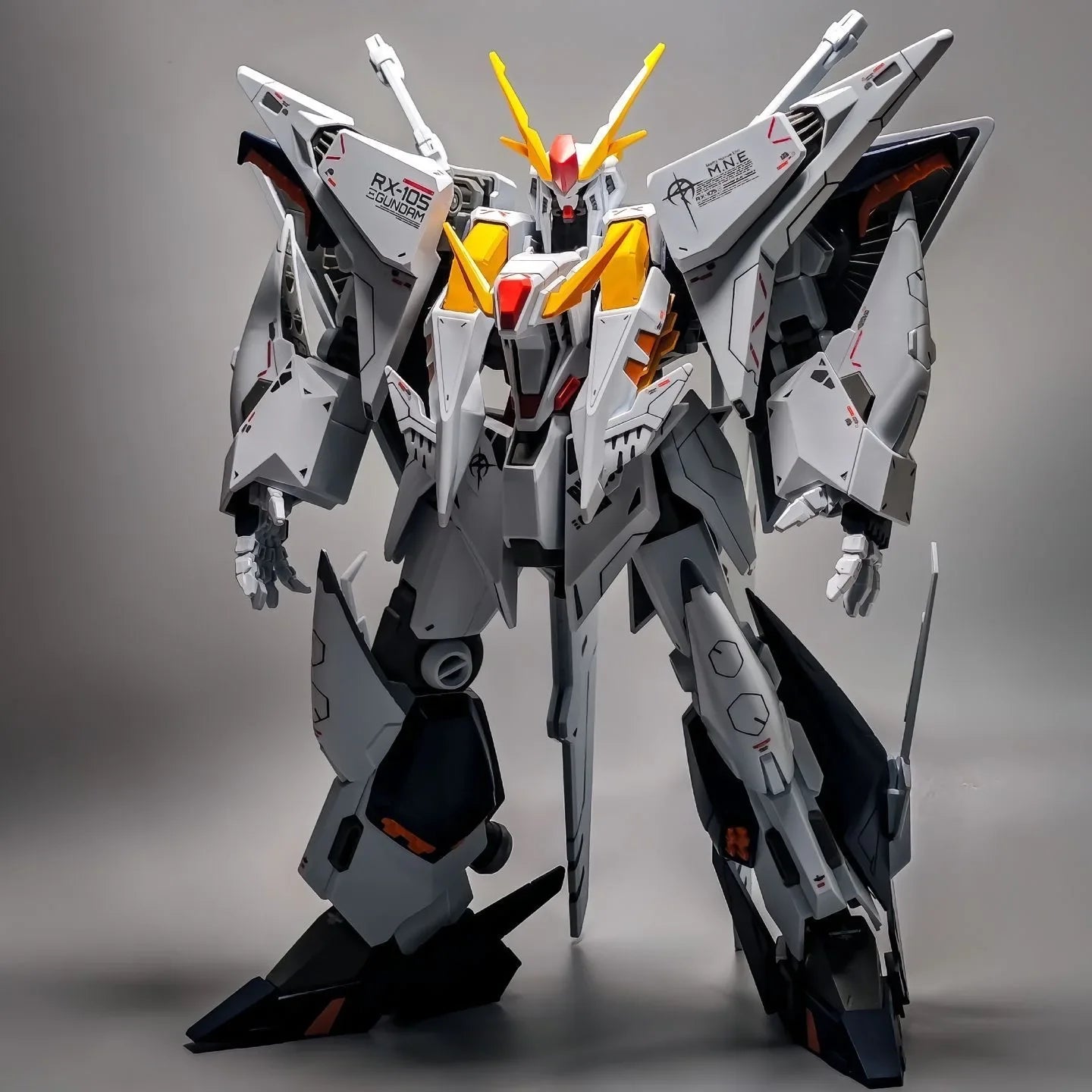 In Stock JUJIANG XI RX-105 HG 1/144 Toys Assembly Model Kit Action Figures Plastic Model Kits Robot Hobby Mecha Gift