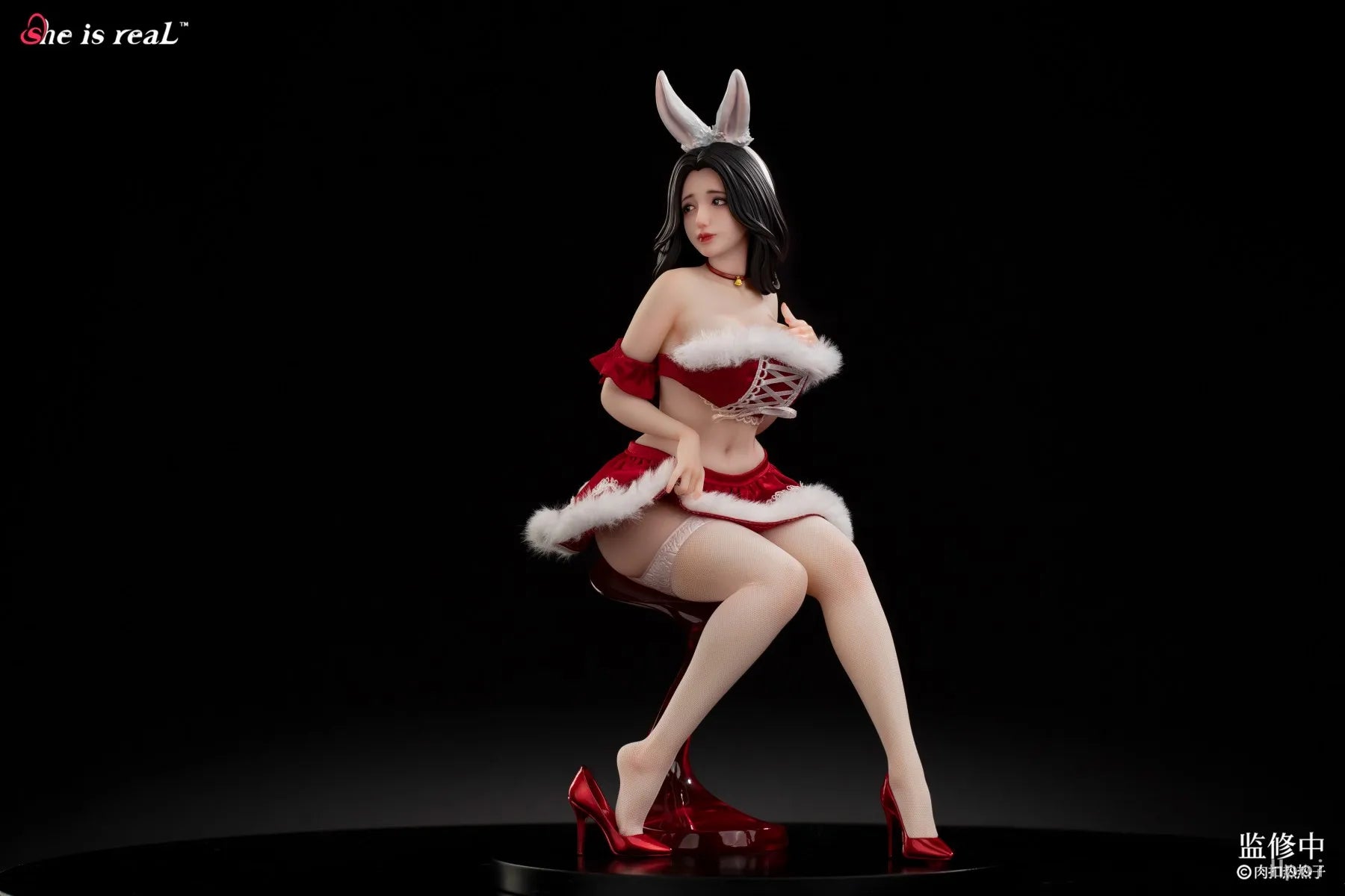 In Stock Original BearPanda Hot Meat 33CM Collection Anime Detachable Female Model 2025 New Products Figure