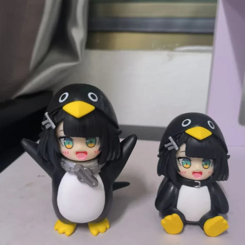 Arknights Endfield Pengmin Figuren 6-8cm PVC Kleines Cosplay Modell Anime Sammlung Schreibtisch-Display Geburtstagsgeschenk