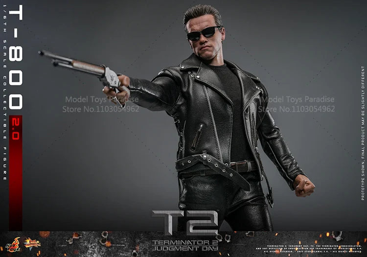 HOTTOYS HT MMS795 1/6 Collectible Toys T800 Robot Arno Men Soldier 12inch Action Figure Model Gifts