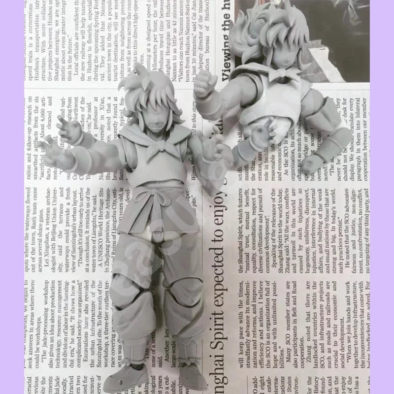 LS L.S.Studio Yamcha Figure Dragon Ball Z Super Saiyan Son Goku Vegeta Yamcha Anime Action Figures Figurine Model Toys Gifts