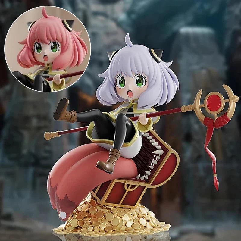 Sousou no Frieren Anime Girl Figure SPY×FAMILY Anya Forger Action Figure Frieren Beyond Journey's End Figurine Model Doll Toys