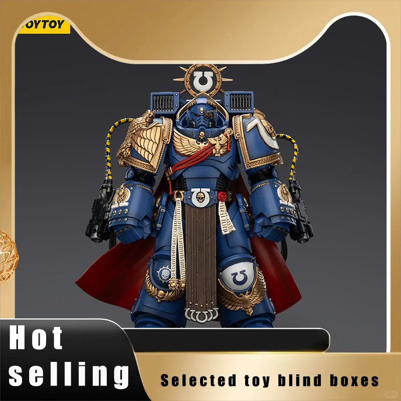 JOYTOY Warhammer 40K Space Marine 2 Ultramarines Marneus Calgar 1 18 Scale Action Figure Model