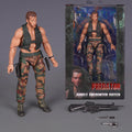Hot Neca Predator Jungle Extraction Dutch Action Figure Schwarzenegger Figurine Statue Model Desktop Decoration Toy Gift