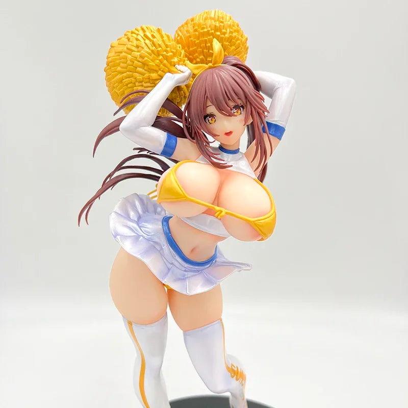 25cm Native Rocket Boy Sunshine Cheerleader Anime Girl Figure Hentai Mataro Original Action Figure Collectible Model Doll Toys
