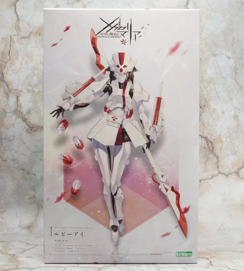 In Stock 2025 New Kotobukiya Cx007 Megal Maria Series Action Figure Ruby Eye Assembly Model Nurse Uniform Appearance Movable Toy