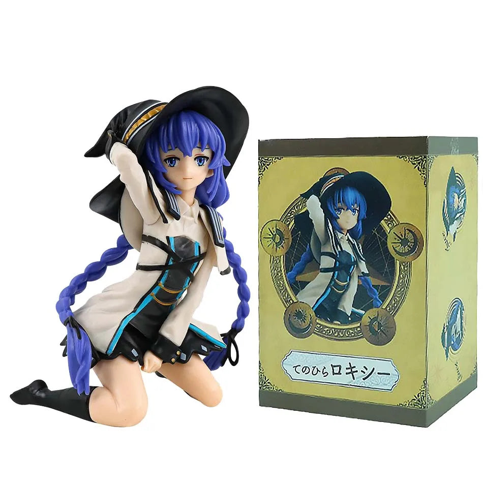 Four figurines Magician Roxy Migurdiass flower Action Figure Mushoku Tensei：Jobless Reincarnation Anime Figure PVC