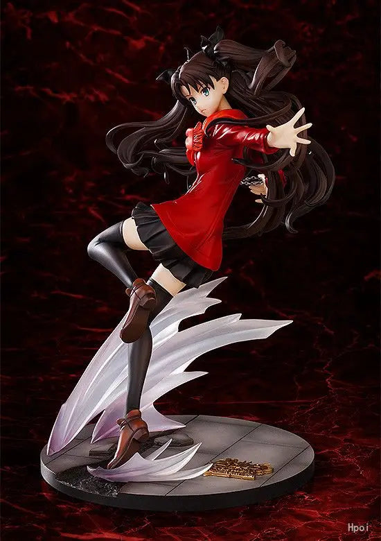 【FS】 In stock WINGS INC. Fate/Stay Night Unlimited Sword System Tohsaka Rin Scale 1/7 Figure Toy Model Gift