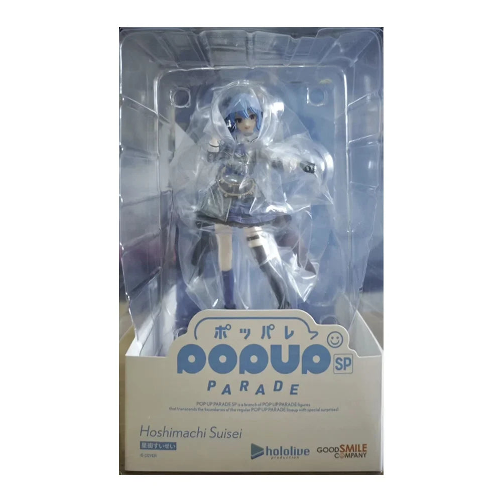 GSC Original POP UP PARADE hololive SP Hoshimachi Suisei Anime Action Figure Toys For Boys Girls Kids Children Birthday Gifts