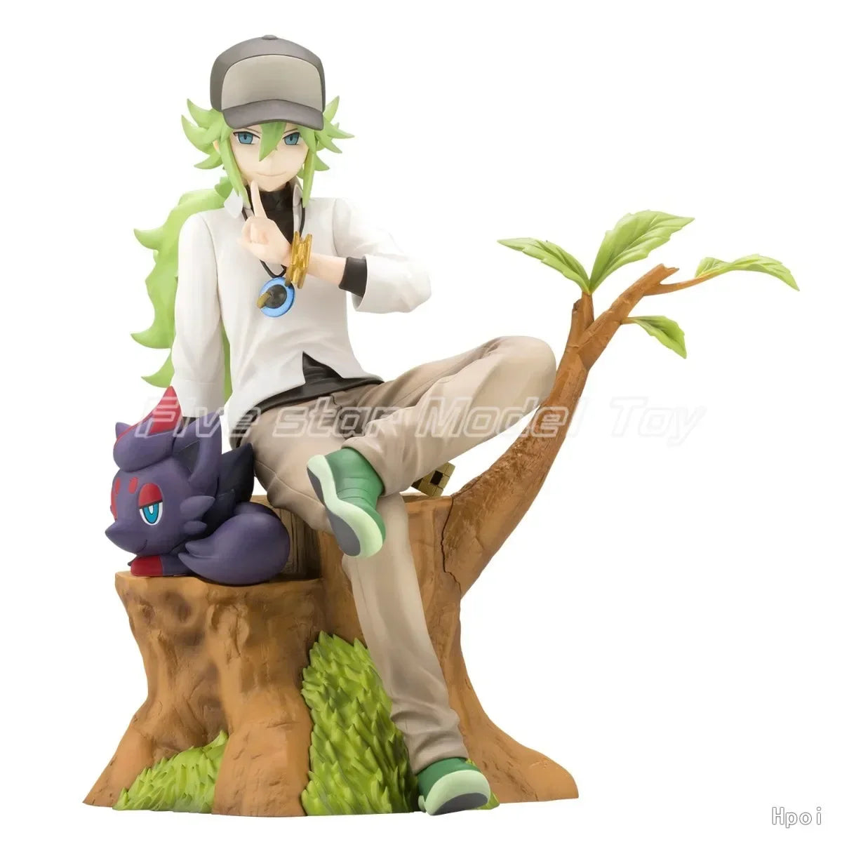 In Stock Original KOTOBUKIYA Pokémon Black/White N& Soloa Anime Action Figure Model Toys Gifts Collection