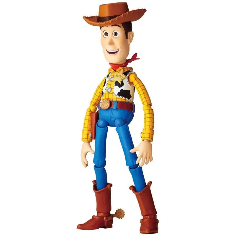 100% Original KAIYODO Revoltech Toy Story BUZZ LIGHTYEAR&Sherif Woody Ver.1.5 In Stock Anime Action Collection Figures Model