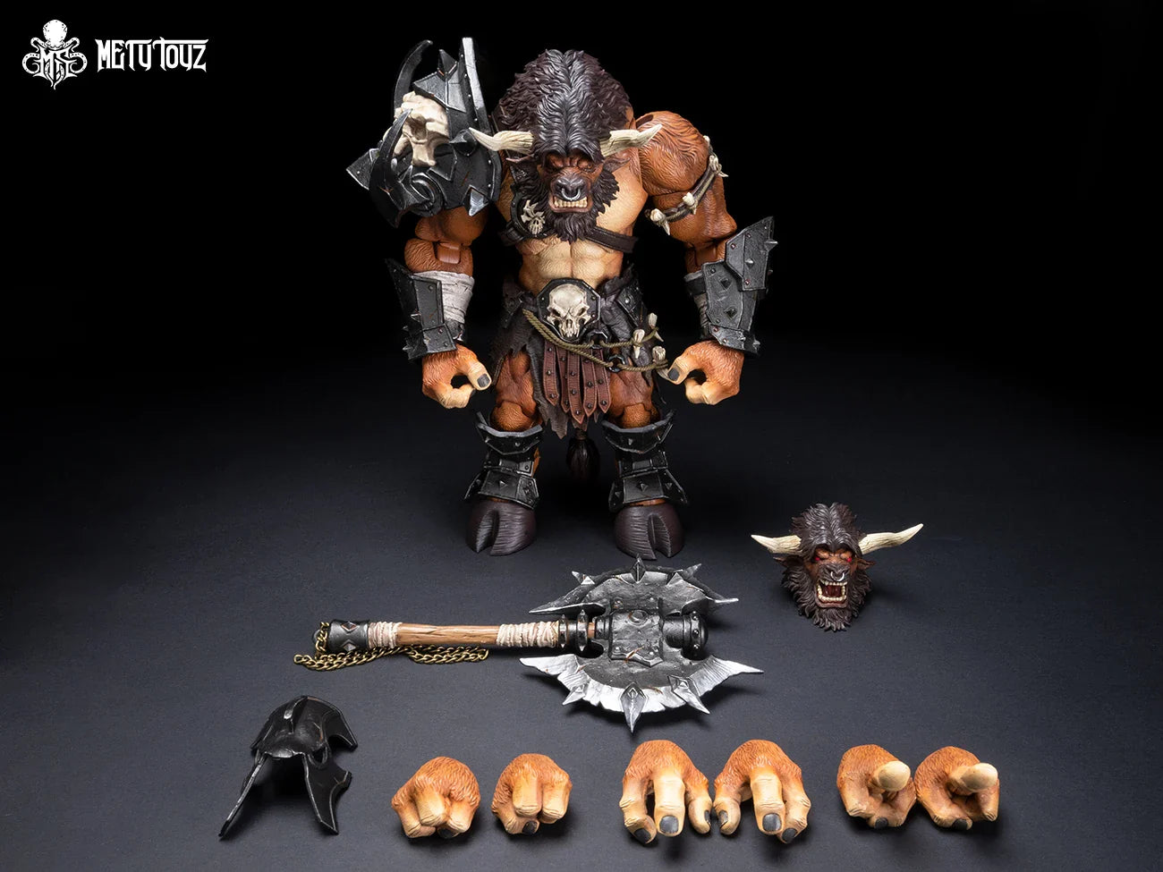 Metytoyz Adventurer World 30cm Minotaur Mokhar Fury Horn Vollständig abnehmbares Rüstungsdesign Actionfiguren 【Vorverkauf im 1. Quartal 2026】