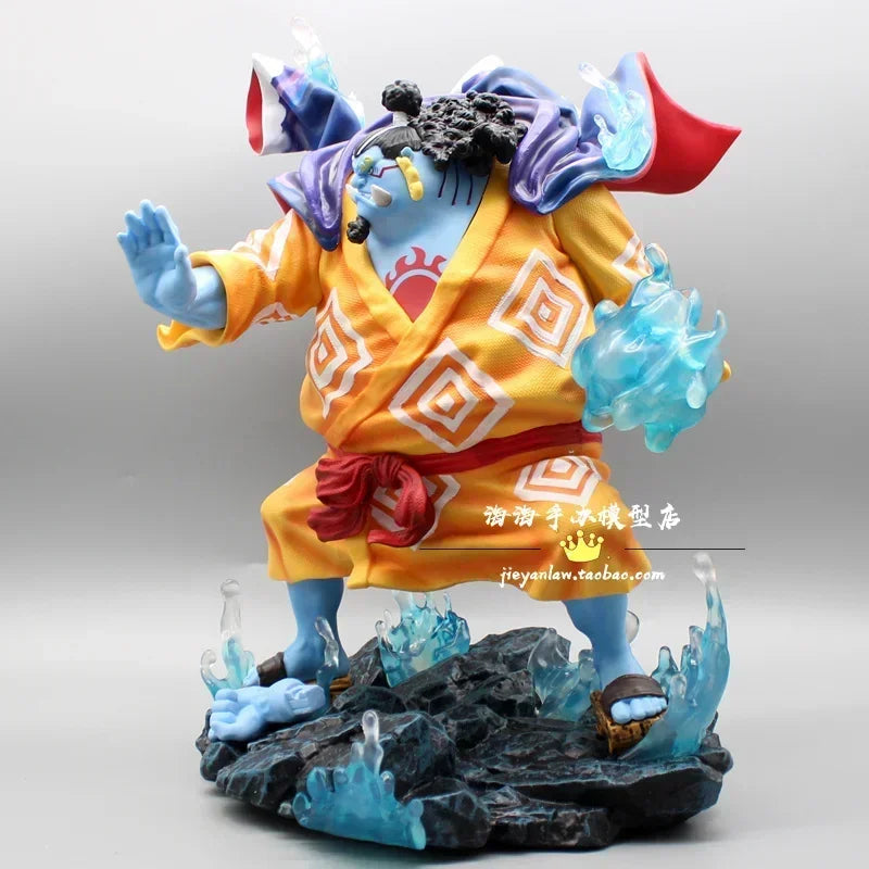 32cm One Piece Anime Figure Jimbei Oka Shichibukai Gk Pvc Action Figure Collectible Bifthday For Gifts Pvc Model Figurine