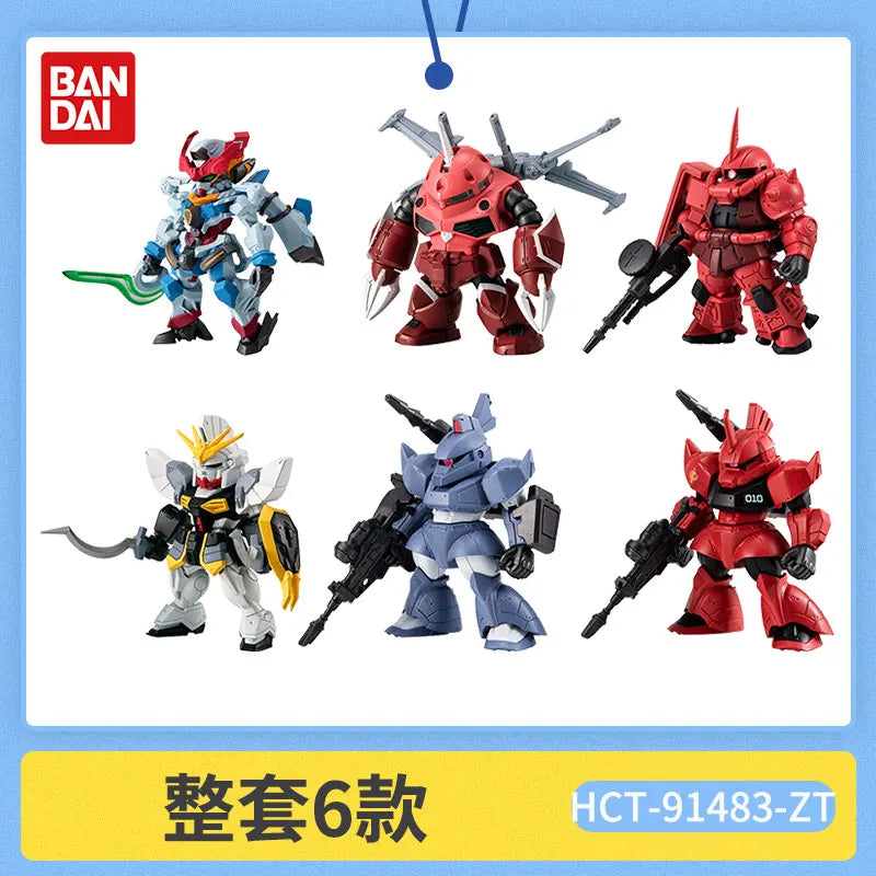 BANDAI EX CASHAPON GUNDAM GQuuuuuuX Zaku Action Figure Anime Figures Keepsake Ornament Holiday Gifts Model Toys