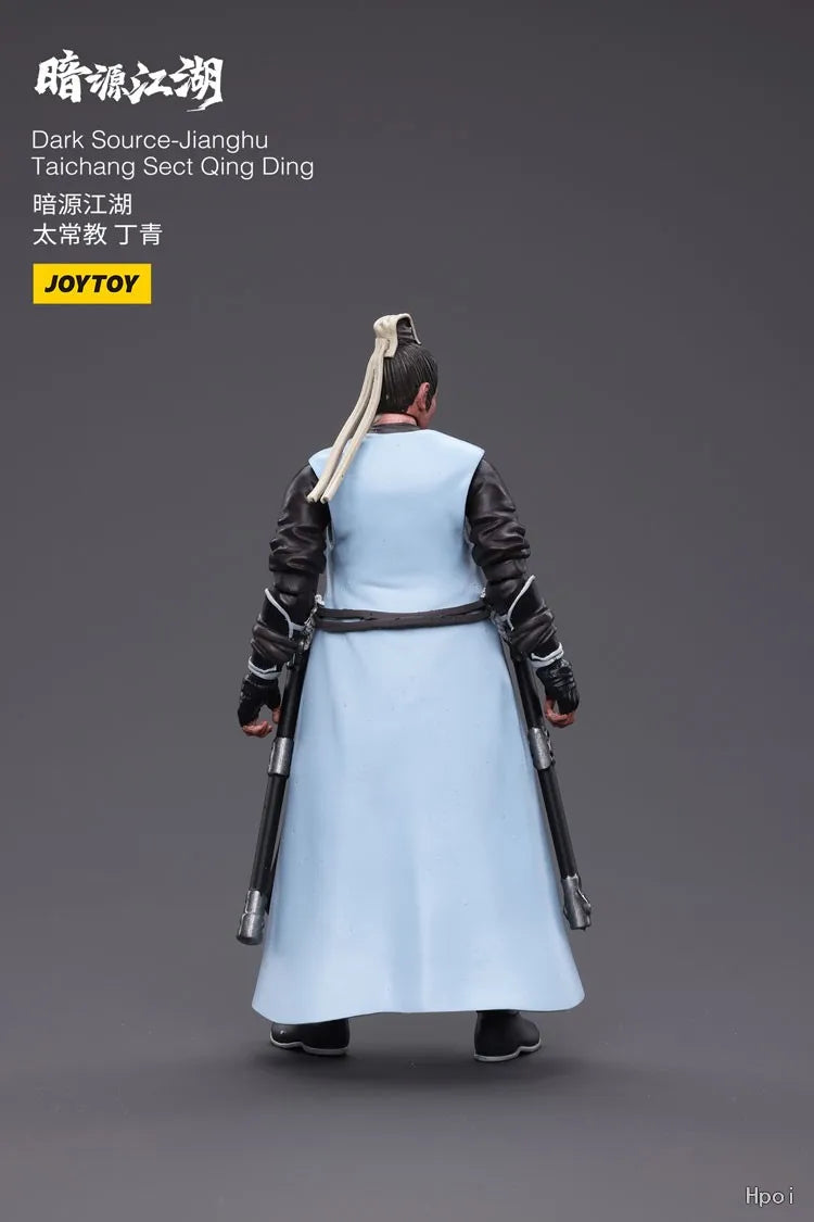 In Stock Original JOYTOY Dark Source-JiangHu Taichang Sect Qing Ding 1/18 Brand Figure Model Toys Gifts Collection Ornaments