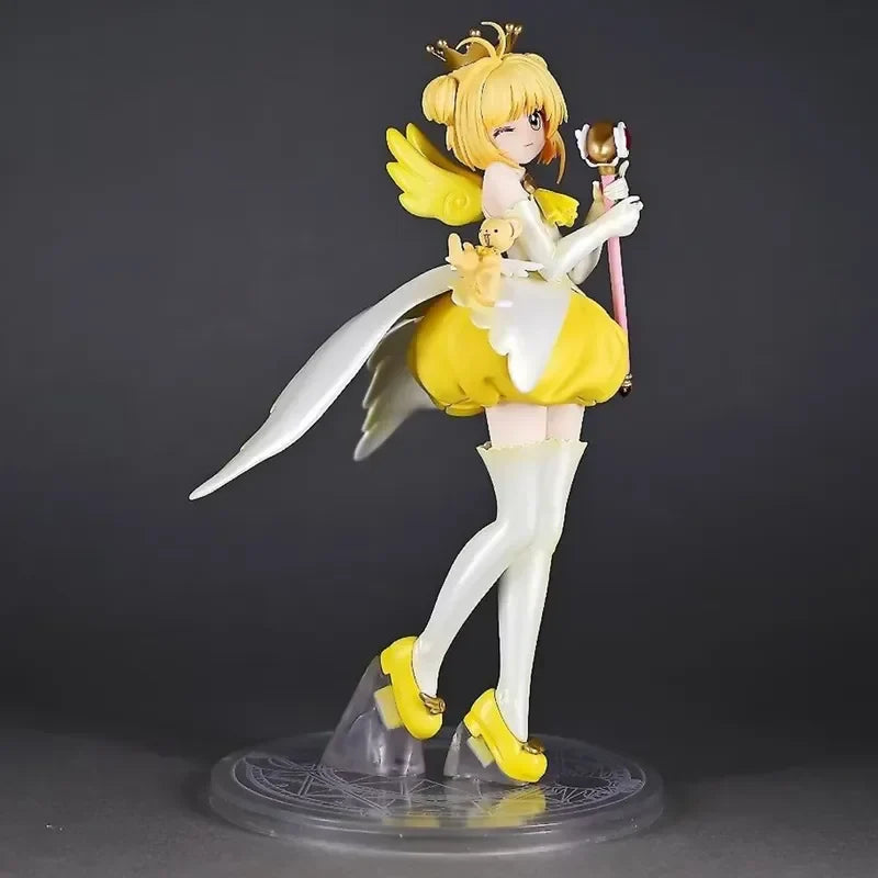 New Kids Gifts Anime Card Captor Figure Kinomoto Sakura Figures Action Models Statue Collection Doll Toys Desk Decoration