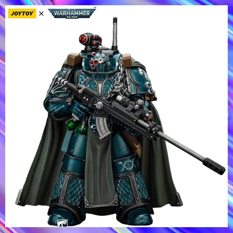 Original in Stock JOYTOY WARHAMMER 40K Alpha Legion Exodus The One Who Is Many 1/18 Action Figure Model Toy Gift Collection