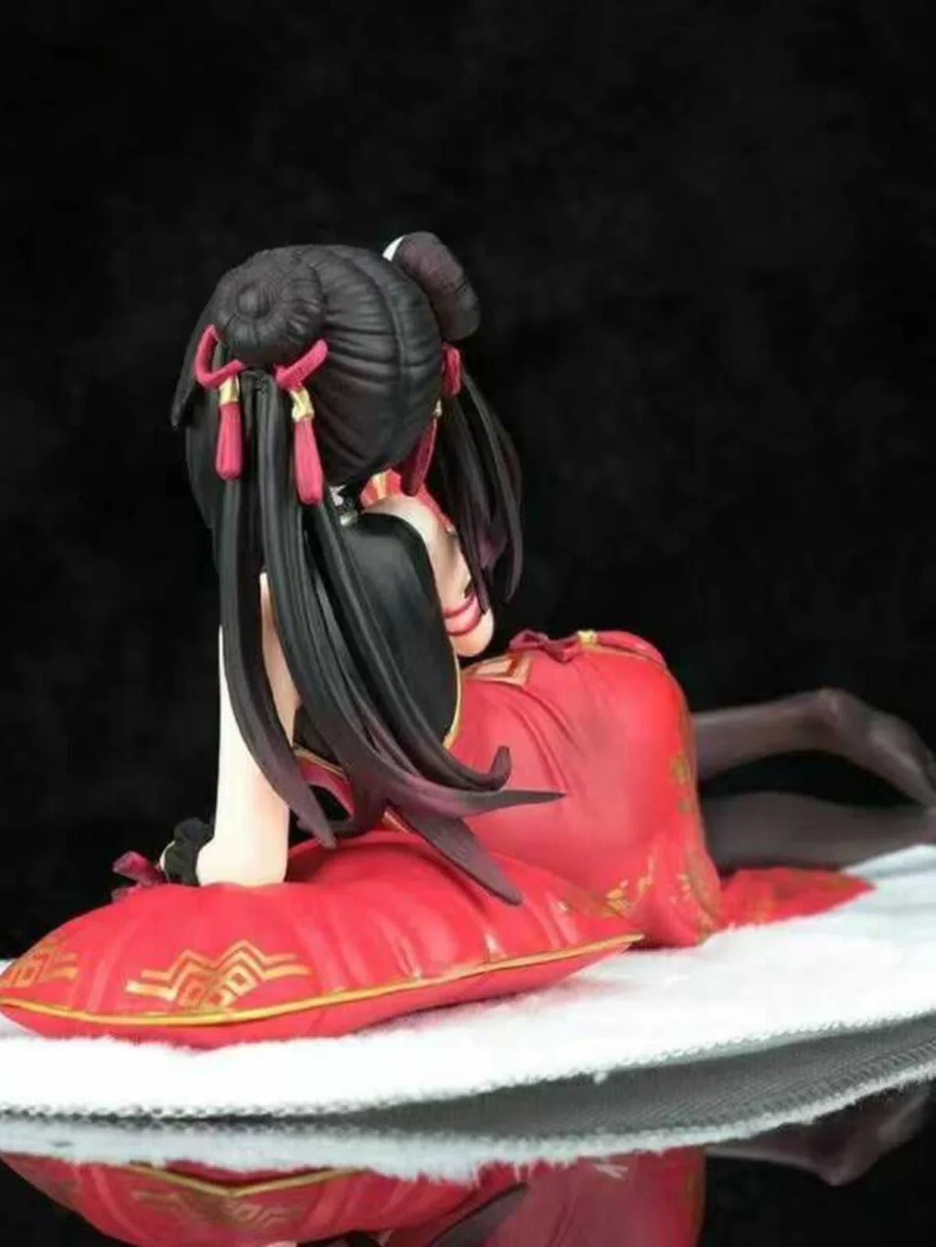 Rin Tohsaka Anime Figure Qipao Ver Desktop Cuter Case Decoration Model Gift Cute Anime Girl Model Collectible Static Figure