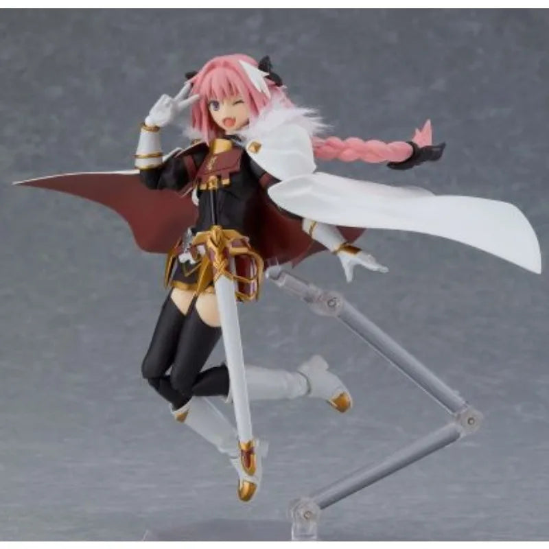Max Factory Original Figma Astolfo  Fate/Apocrypha Anime Action Figures Toys for Boys Christmas Gift Collectible Model Ornaments