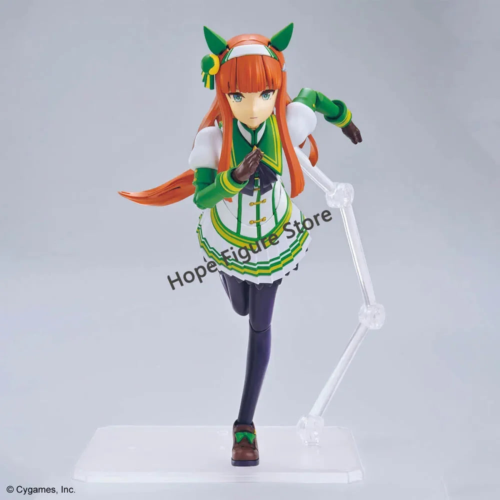 In Stock Original BANDAI Figure-rise Standard Uma Musume Pretty Derby Silence Suzuka Figure Anime Action Assembled Model Toy