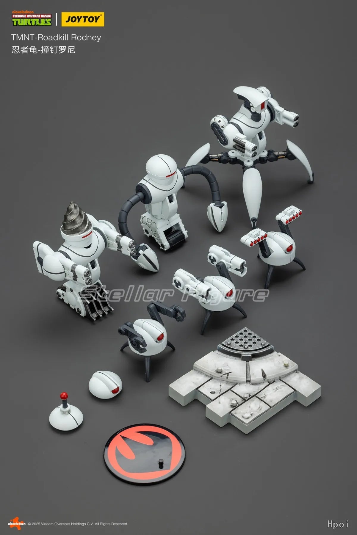 【SF】JOYTOY TMNT 1/18 Action Figure TMNT-Roadkill Rodney Model Toys Gifts Collection Ornaments