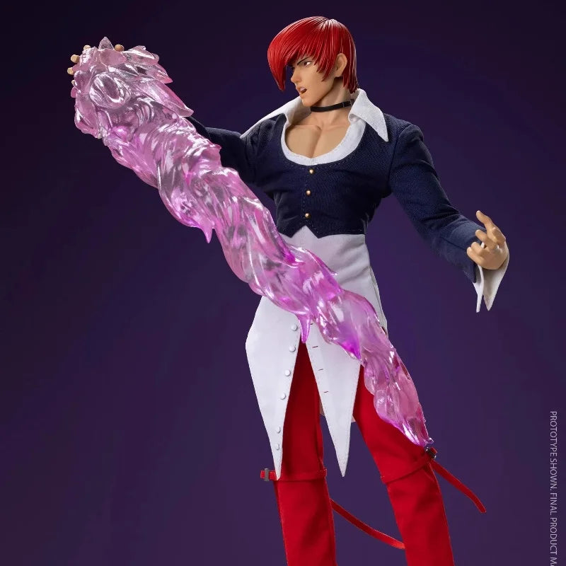 In Stock Tunshi Studio Ts-Xxz-008 1/12 Shf The King Of Fighters'97 Iori Yagami Anime Action Figures Pvc Collectible Model Gifts