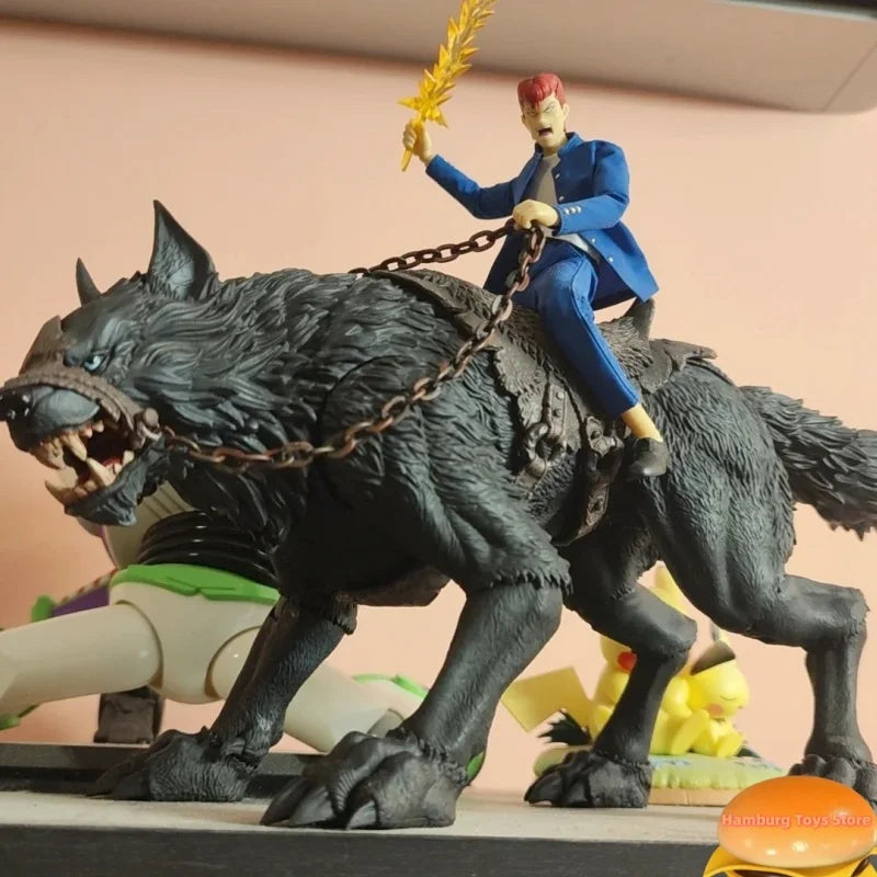 D20 Studio 1/12  Wolf  Pig Soldier Dolls Scene Decorations Fierce GiantMount Iron Blade 6" 7 "Action Figure Gift