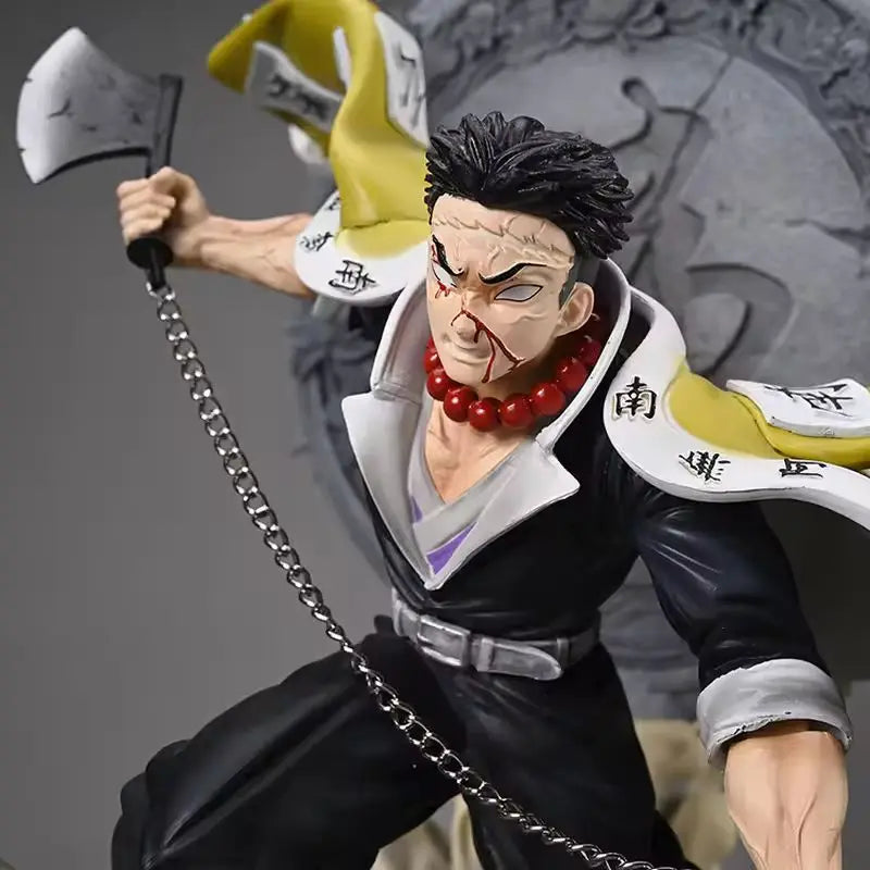Demon Slayer 41cm Himejima Gyomei Anime Figure Pvc Model Gk Large Statue Boys Collection Desktop Decoration Ornament Toys Gift