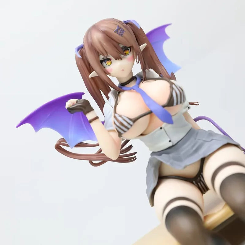 23cm Devil Girl Lumi è Re Pretty Girl Gk Model Handmade Trendy Play Statue Surrounding Desktop Decoration Gift