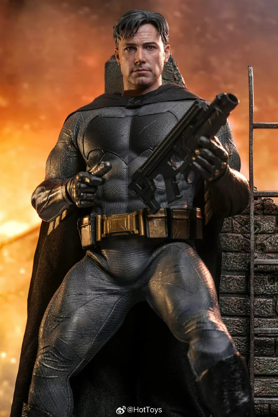 [In Stock] HOTTOYS HT MMS731 MMS732 Batman Light Armor Edition 2.0 Big Book BVS Mobile Soldier Set Figure Doll