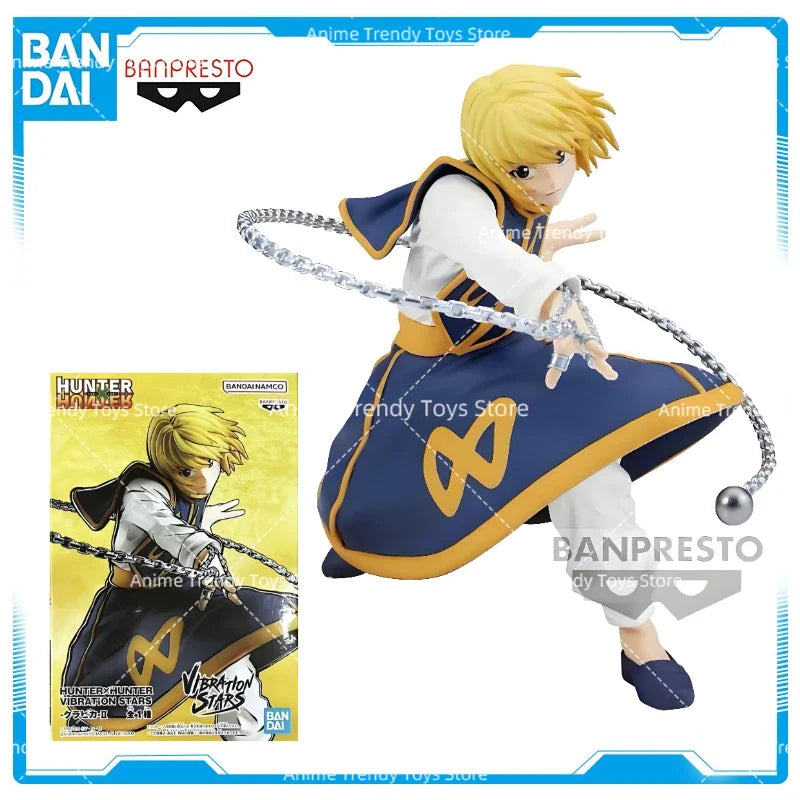 Original BANDAI Banpresto HUNTER HUNTER VIBRATION STARS Kurapika Anime Figuren Action Auf Lager Modell Sammelspielzeug Geschenke WY