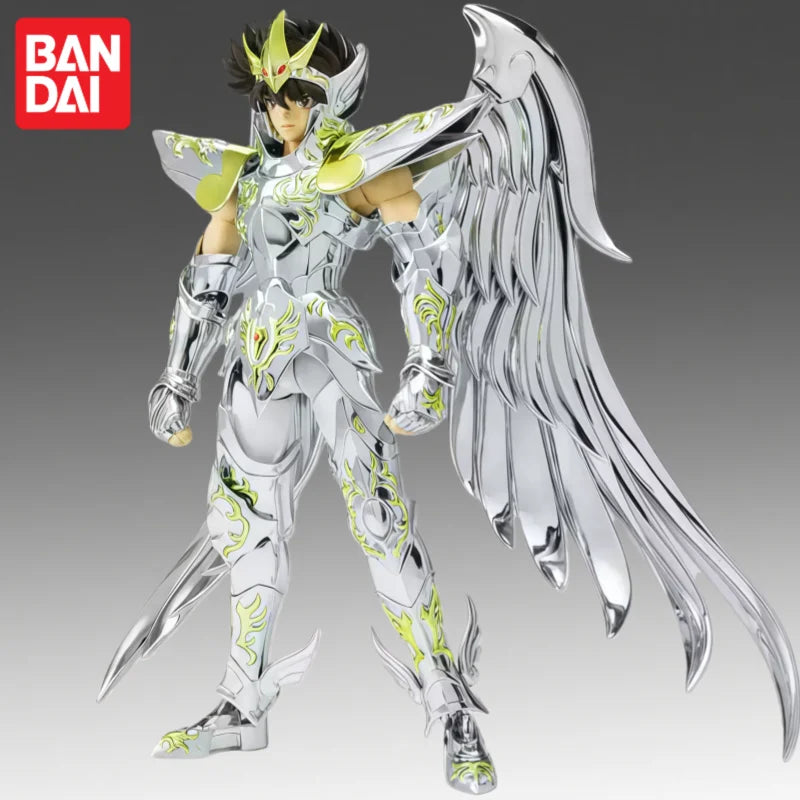 In Stock Bandai Original Banpresto Saint Seiya Tenma Pegasus Action Figure Model Doll Brand New Boxed Garage Ornaments