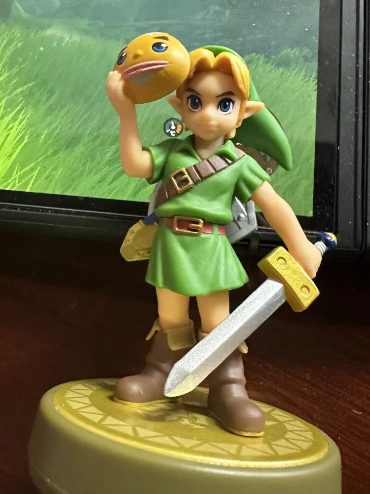 Genuine Amiibo Tears Of The Kingdom Twilight Princess Amiibo Link Ganon Figure Nfc Anime Figures Statue Christmas Gifts Toy