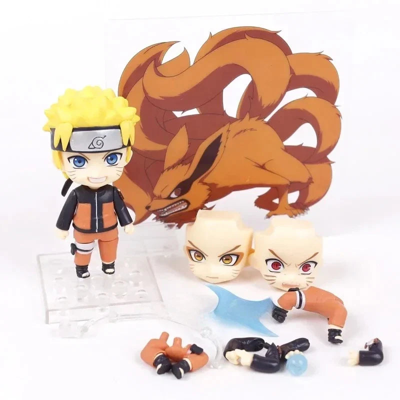 In Stock China made Hinata Hyuga #879 Action Figure Doll Q Version Figurine Model Toys Sakura Naruto Sasuke Kakashi Gaara
