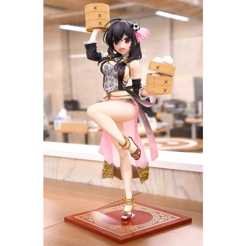 In Stock Original KDcolle KonoSuba 1/7 Megumin Yunyun Cheongsam Anime Figure Model Collection Doll Ornaments Birthday Present