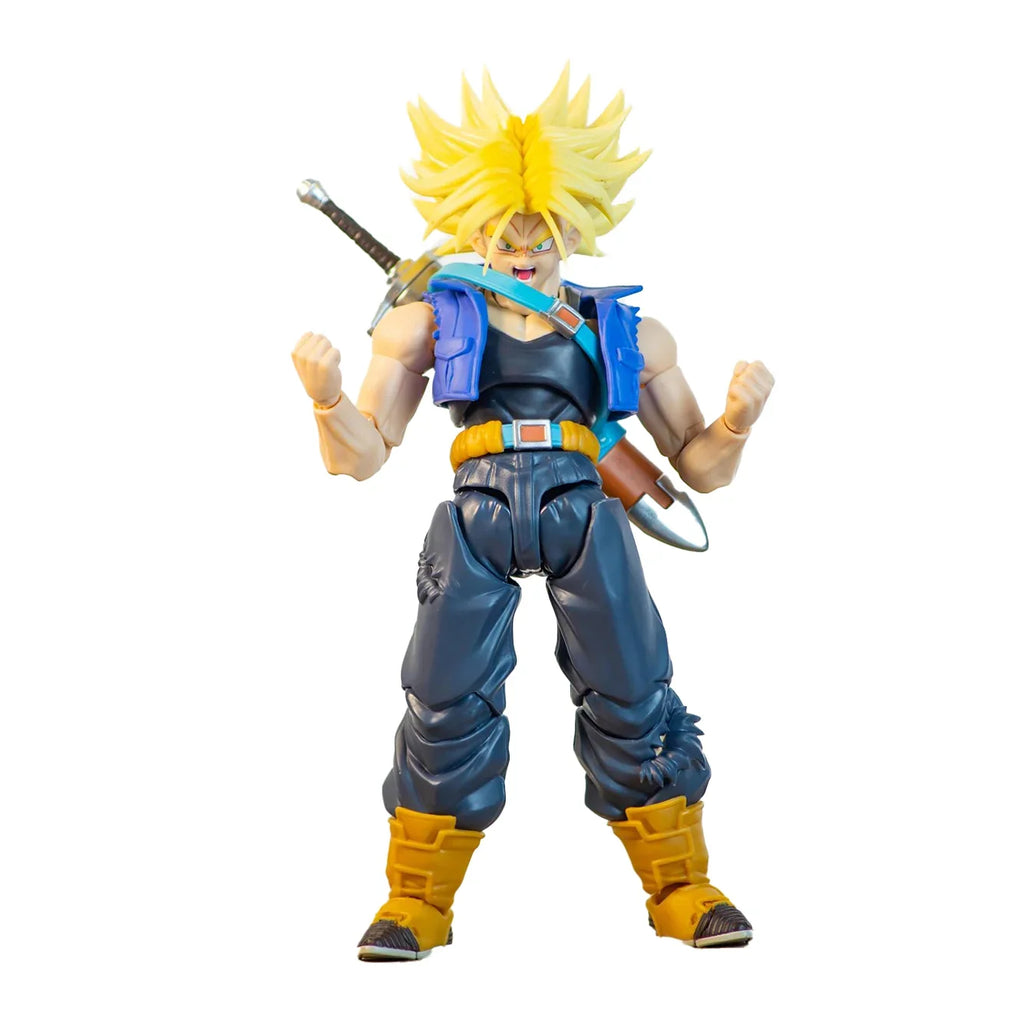 Demoniacal Fit Dragon Ball Z Trunks Super Saiyan Anime Action Figure The Boy From The Future Son of Tomorrow Figures Toys Gifts