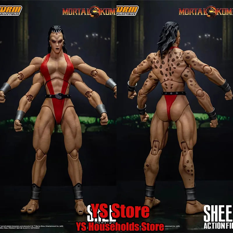 Storm Toys Limited DCMK19 1/12 Collectible SHEEVA Four Hands Action Figure Classic Game Delicate Simulation 6" Full Set Figurine
