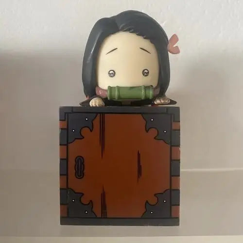 Japanese Bandai Genuine Scale Model Demon Slayer Q Edition Series Model Kamado Tanjirou Nezuko Action Figure Toys