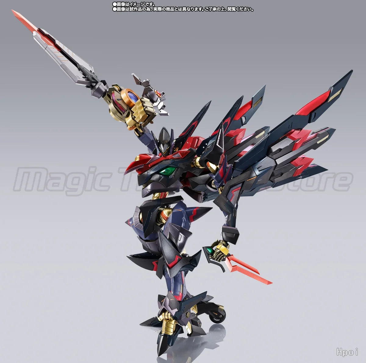 【MT】Original BANDAI SPIRITS METAL BUILD CODE GEASS Pure Almaria - PURE ELEMENTS GUREN - Finished Mecha Action Figure Model Toys