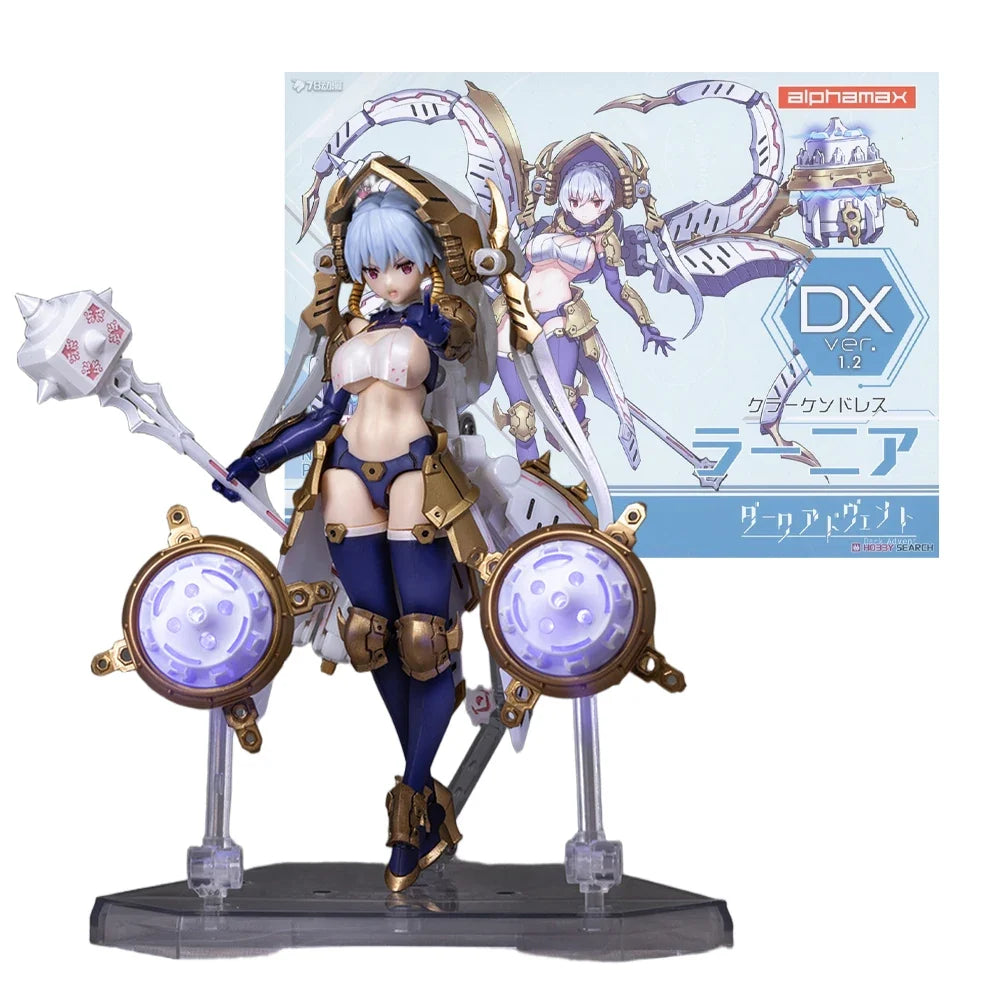 Alphamax Original Dark Advent Series Dragondress Sophia Krakendress Lania Undeaddress  Theseus Assembly Model Anime figurines