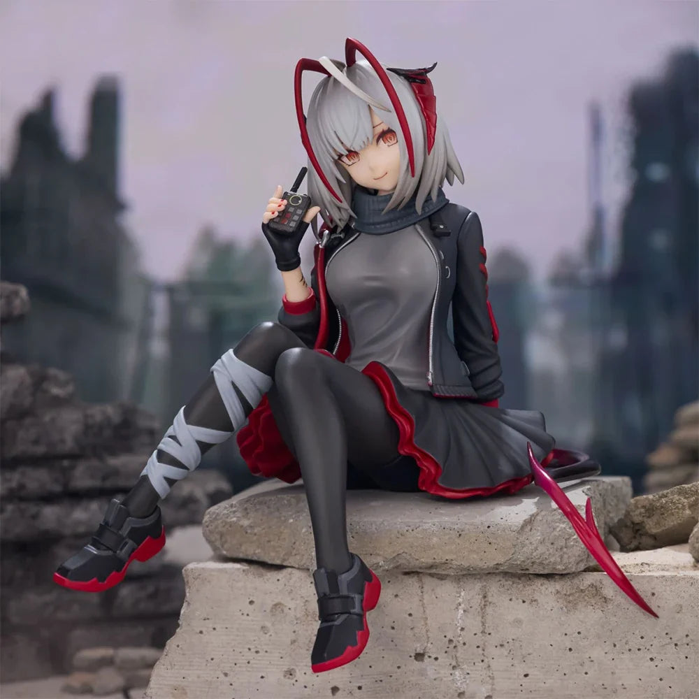 Anime Game Figure W Armed figure Beautiful Girls figure Manga Doll W action Figure Sitting pose statue Collection Model Toy Gift