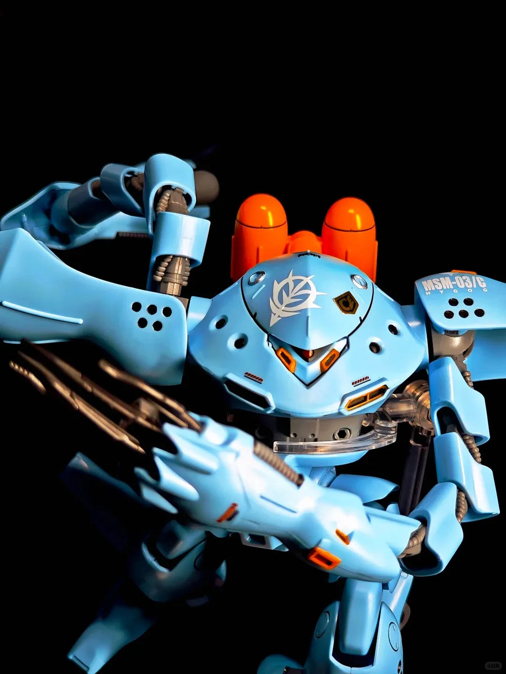 Hg 1/144 Z'Gok With Water Decals Assembly Model Kit Action Figures Assembly Toys Collect Desktop Decor Doll Mecha Figurine Gifts