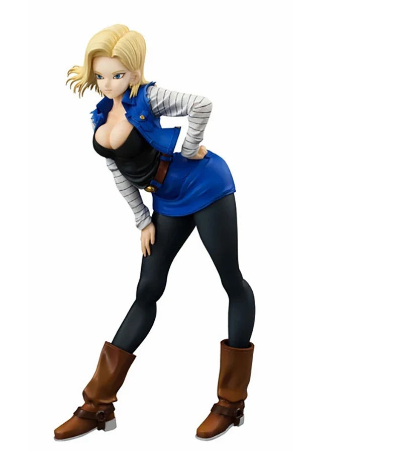 3 Type Dragon Ball Z Android 18 Lazuli no.18 Sexy Anime Action Figure Collectible Sexy Toys Birthday Gifts Brinquedos