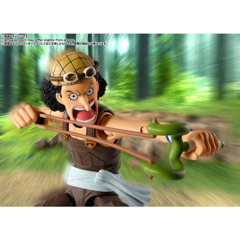 Bandai S.H.Figuarts SHF One Piece Usopp Romance Dawn Anime Action Figure Model Toys