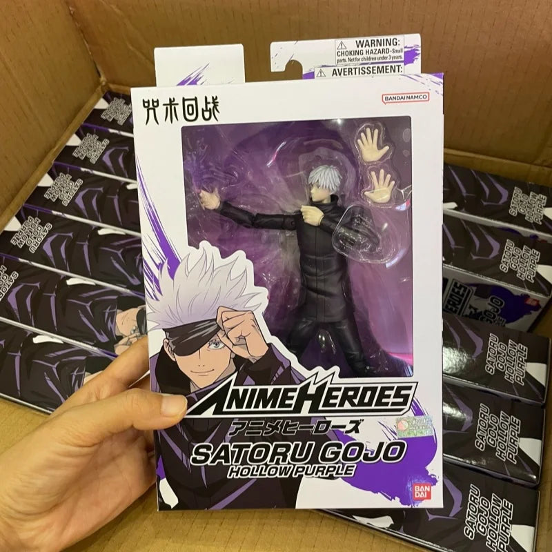17cm Bandai Original Jujutsu Kaisen Action Figure Gojou Satoru  Itadori Yuji Fushiguro Megumi Action Anime Figure Toy Gifts
