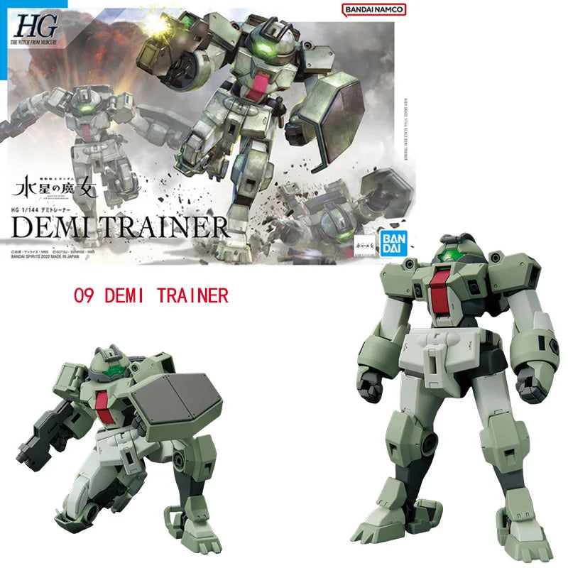 Bandai Genuine HG The Witch From Mercury GUNDAM LFRITH CALIBARN BEGUIR-BEU DARILBALDE ZOWORT HEAVY Anime Assembly Model Toys Kid
