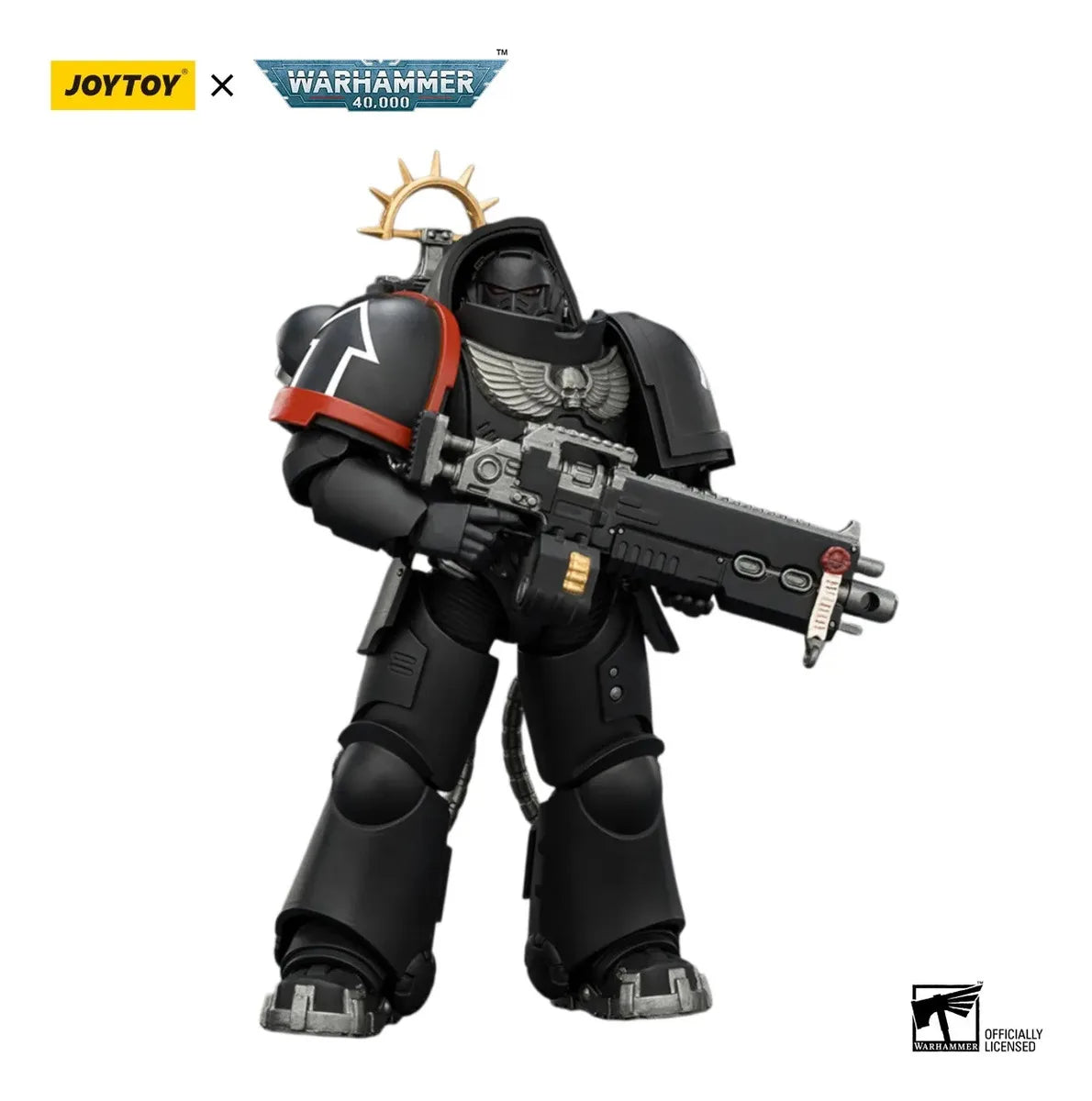 JOYTOY Warhammer 40000/40k Game Edition Raven Guard Schwerer Interzessor mit Schwerem Bolter und Boltpistole Actionfigur